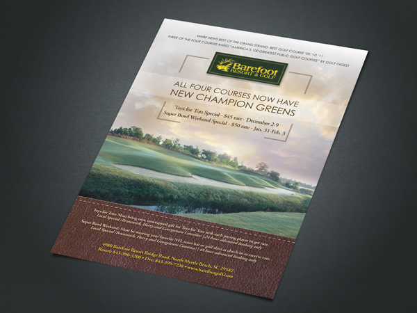 Barefoot Resort Full Page Ad