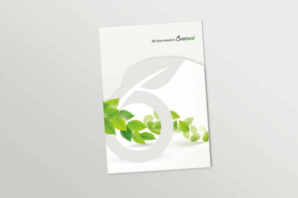 Custom Die Cut Folder Outside