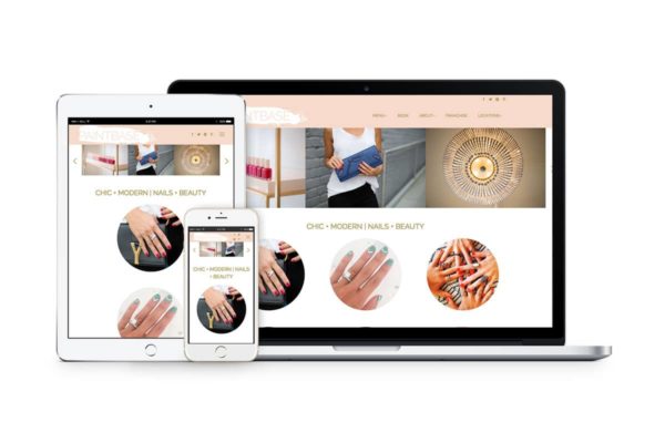 Paintbase Responsive Website Design - 90 Degree Design