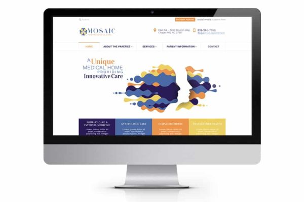 Mosaic Website Design - 90 Degree Design