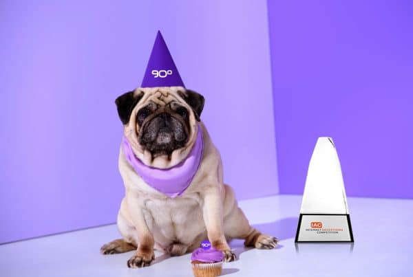 90 Degree Takes Home 5 Web Awards