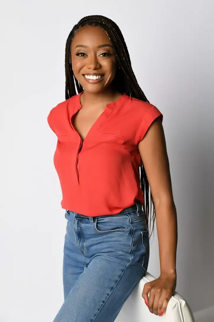 Example of creative style branding headshot that showcases individuality