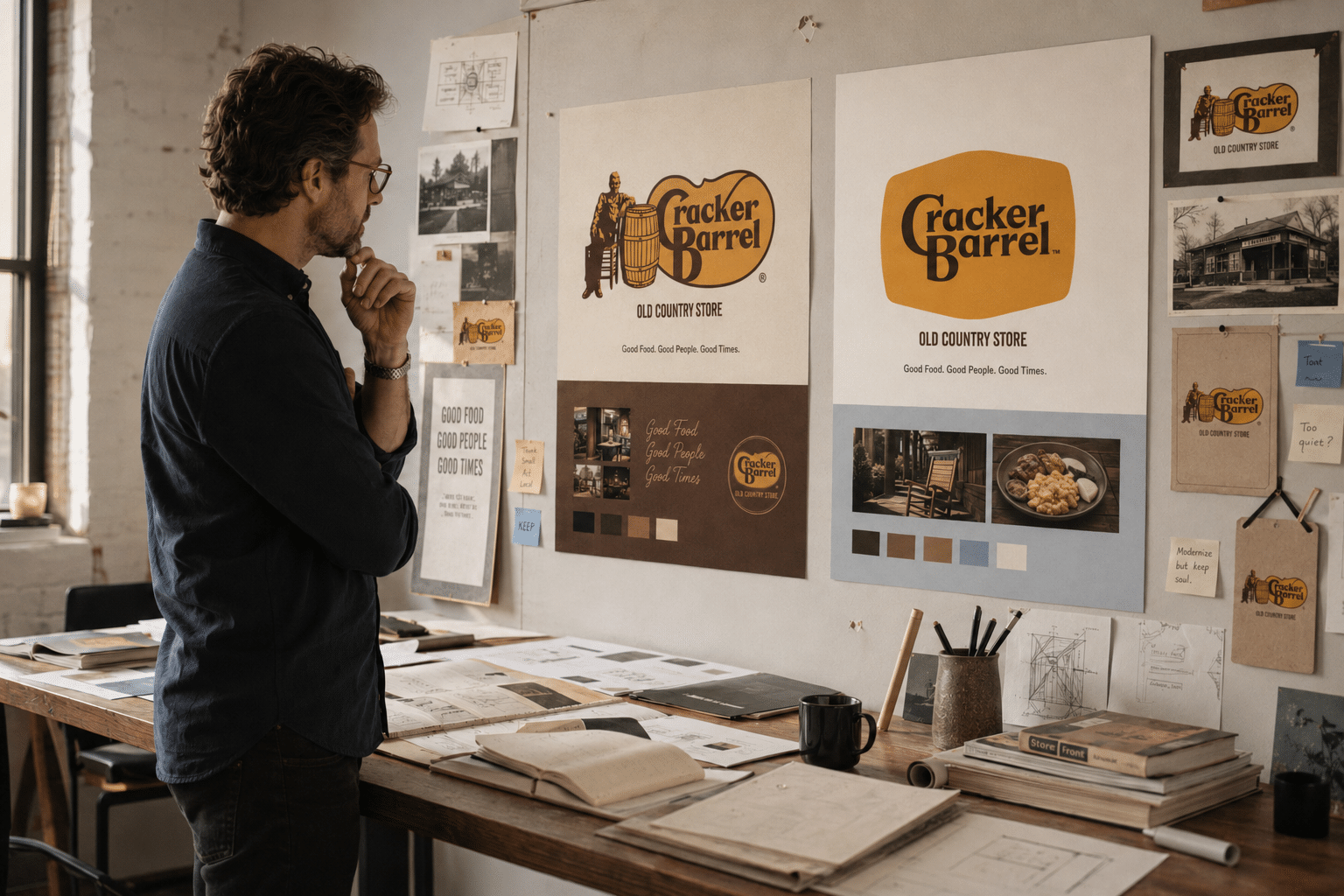 Did a Logo Cost a CEO Her Job? What Cracker Barrel Can Teach Small Businesses